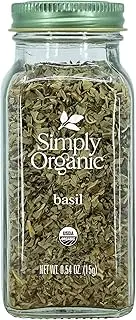 Simply Organic Simply Organic Basil Large Glass 15g, 15 g