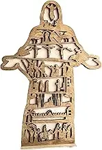 Spiritual Tabletop Decorations | Wooden Jesus Figurine | Springtime Religious Decorations with Handcrafted Designs for Special Events and Living Room, Spiritual Easter Decorations