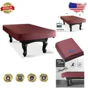 Elastic Closure Heavy Duty Pool Table Cover - 10 Chic Color Choices, 7-9FT