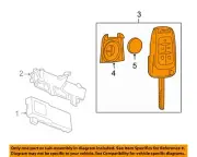Buick GM OEM 10-15 LaCrosse Keyless Entry-Key Fob Remote Transmitter 13504205