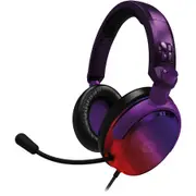 4Gamers C6-100 Strike Gaming Headset - Red/Purple