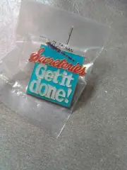 SECRETARIES GET IT DONE ENAMEL PIN NEW