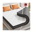 3 Inch Multi-Layer Memory Foam Mattress Topper King, High Density Gel Foam Be...