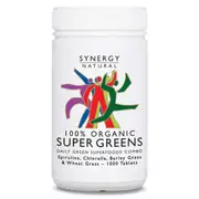 Synergy Natural Organic Super Greens 1000 Tablets