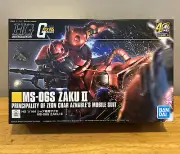 Bandai 1/144 HG MS-06S ZAKU II 40th Anniv Gundam Mobile Suit Model Kit Figure