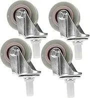 MOBUTOFU 4Pcs Mop Bucket Replacement Wheels Heavy Duty Swivel Casters for Smooth Movement Easy Installation Compatible with Various Mop Bucket Models Efficient Cleaning Accessory