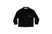 Billabong Cord Jacket Mens in Washed Black