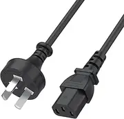1.5m/5ft AU Plug 3 Prong Power Cable Cord for Computers, TVs, Monitors, LG LED LCD Smart 1080p HDTV,Samsung, Acer, Asus, Epson Printer AC Cable (NEMA 5-15P to IEC 320 C5) 10A 250V