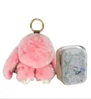 Lulu Bunny Keychain, Plush Bunny Keychain Decoration, Cute Bunny Handmade Gift