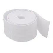 DIY Craft Clothing Hairband White Flat Elastic Satin Band Lace Trim Sewing 95cm