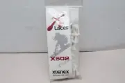 XTENEX X502 Series 49" Elastic Snowboard Boot Shoelaces Patented Knotted White
