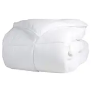 Renee Taylor 600GSM Single Bed Microluxe Down Doona Quilt w/ Microfibre Filling