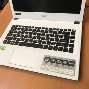 清倉【acer】宏碁 E5-491G(i5-6300HQ/8G/SSD256/GT940M/14吋)出清價14300!!