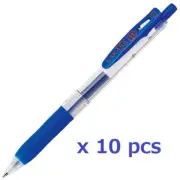 ZEBRA JJH15-BL sarasa clip Gel ballpoint pen 0.3mm Blue ink #10pcs