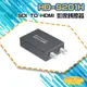 [昌運科技] HD-S201H SDI TO HDMI 影像轉換器 SDI訊號轉HDMI 帶SDI輸出
