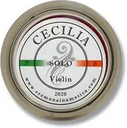 CECILIA ‘SOLO’ Rosin for Violin, Rosin Specially Formulated Violin Rosin for Violin Bows (MINI (Half Cake))