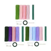 Pipe Cleaners Craft Supplies Chenille Stem Home Decor DIY Flower Making Kit DIY