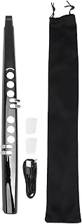 Nutriess MIDI Electronic Saxophone 13 Tone Adjustable Volume 3 BloW ing Sensitivity Mini Digital W ind Instrument for Music Practice and Performance