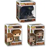 3 SET - How to Train Your Dragon (2025) - Astrid Toothless Hiccup Pop! Vinyl