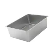 Stainless Steel Litter Box Catering Food Pan High Side Indoor Litter Tray