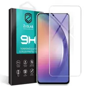 ZUSLAB Screen Protector for Galaxy S24 FE Tempered Glass Case Friendly 9H Hardness for Samsung S24FE (2024) - Clear