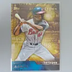 2015 MLB TOPPS HANK AARON AR.CHE.TYPES 特卡 球員卡