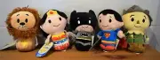 HALLMARK ITTY BITTYS SOFT TOY WIZARD OF OZ SCARECROW LION Or BATMAN SUPERMAN