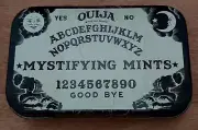 Ouija Mystifying Mints + Tin box - NEW-sealed 2011 unopened New Old Stock