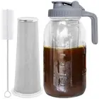 Cold Brew Coffee Maker 64Oz Cold Brew Pitcher with Stainless Steel Super3134