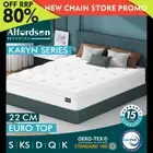 ALFORDSON Mattress Queen Double King Single Euro Top Spring Bedding Firm Foam