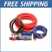 High-Performance 0 Gauge Wiring Kit for 5000W Car Amplifiers and Subwoofers