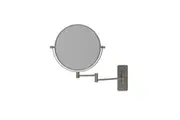 Thermogroup Ablaze Magnifying Mirror Non Lit Wall Mount x5 Brushed Nickel R16SMBN
