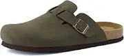 [CUSHIONAIRE] Men's Haze Cork Footbed Clog with +Comfort