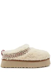 Ugg Tazz Fleece Platform Mules - Natural - 5 (IT36 / UK3) 5 (IT36 / UK3)