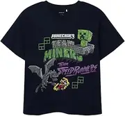 [Name It] Boys Nkmjahi Minecraft Nreg SS Top Noos Bfu