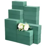 Marsui 30Pcs Floral Foam Blocks Dry and Wet Florist Foam Brick Flower Arrange...