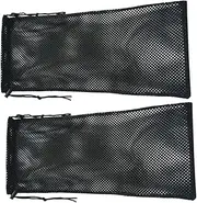 FRCOLOR 2pcs Drawstring Mesh Bags for Snorkeling Lightweight and Portable Diving Accessories for Beach Swimming and Water Activities Protective Design Against and Sun