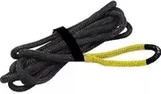 12mm x 6m Kinetic Rope 3500kg Recovery Dyneema Tow Bubba Winch Snatch Strap Quad Black
