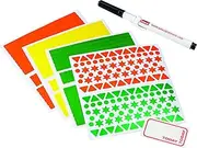 Sasco 70080 Compact Planner Sticker Set - White