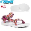 【全家遊戶外】㊣ Teva 美國 W 女款 ORIGINAL UNIVERSAL 6、7、8 格凌紫 TV1003987MOCH 織帶涼鞋 休閒運動 沙灘涼鞋