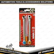 PK Tool Brake Bleeder Spanner Set - 6 Point 4 Spanner Size 8mm 9mm 10mm & 11mm