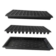 10 Pack 1020 Seed Starter Trays and 10 Pcs 72 Cell Plug Trays, Thick Durable