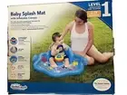 SwimSchool Baby Splash Mat With Inflatable Canopy