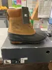 Sorel Cheyanne II Chipmunk Black/Tamia Boots New Size 8