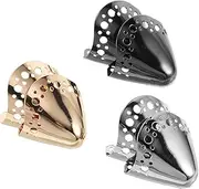 [Baluue] 3 Pairs Metal Shoe Tip Protectors High Heel Repair Caps Durable Toe Guards for Prevention Easy Installation Essential Shoe Care Accessories