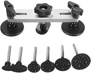 Auto Body Rep Tool Kit Bridge Dent Puller Sets Paintl Dent Removal Rep Tool with 6pcs Glue Puller Tabs for Auto Dent Removal Minor dents Door Dings and Hail Damage