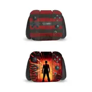 NIGHTMARE ON ELM STREET 2010 GRAPHICS VINYL SKIN NINTENDO SWITCH JOY CONTROLLER
