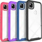 For Google Pixel 4A / 5G Case Phone Cover Shockproof +Tempered Glass Protector