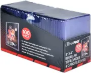 3'' X 4'' Clear Regular Top Loaders for Baseball Cards, Card Bundle Standard Siz