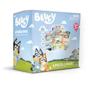 Bluey 6-in-1 Puzzle Pack